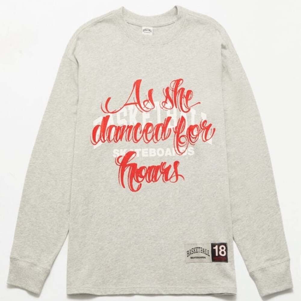 Basketball skateboards long sleeve